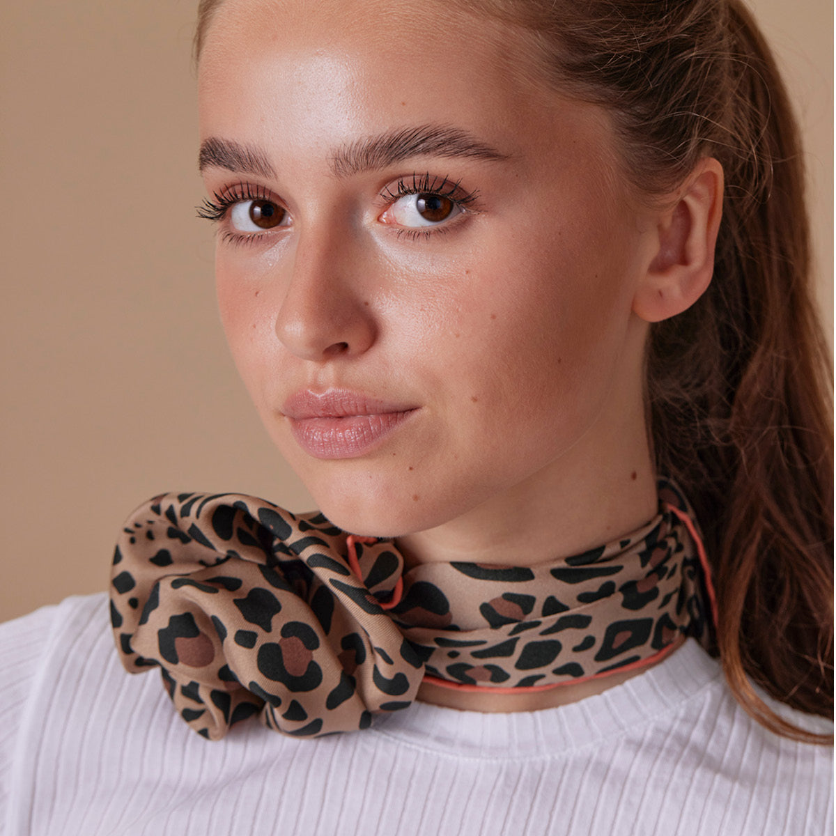 Silk Scarf Leo N°04 Midi