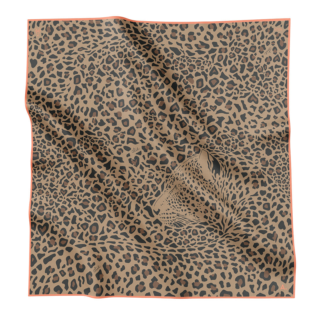 Silk Scarf Leo N°04 Midi