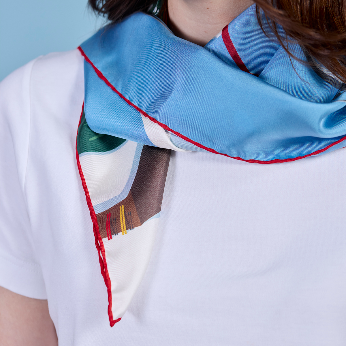 Limited Edition: Seidentuch Ski N°07