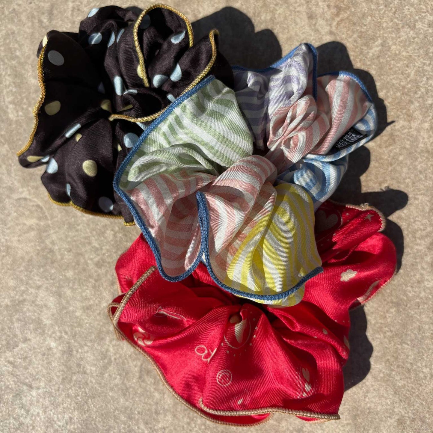 Seiden Scrunchie Stripes