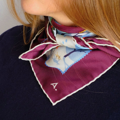 Seidentuch Postcards N°18