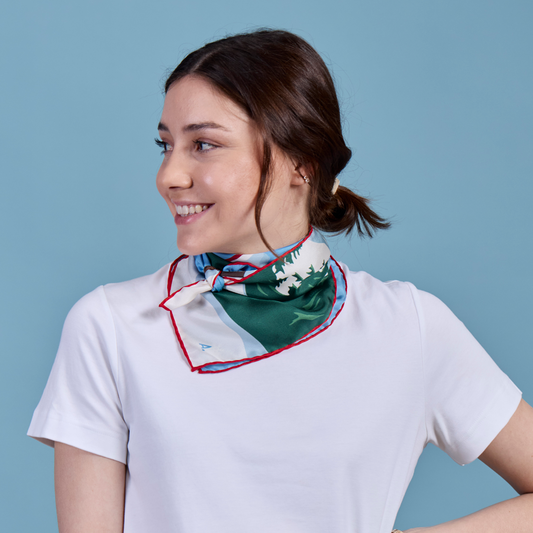 Limited Edition: Seidentuch Ski N°07