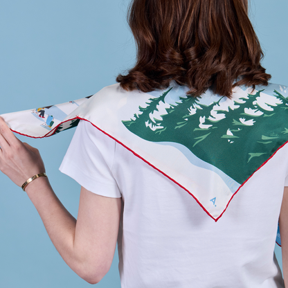 Limited Edition: Seidentuch Ski N°07