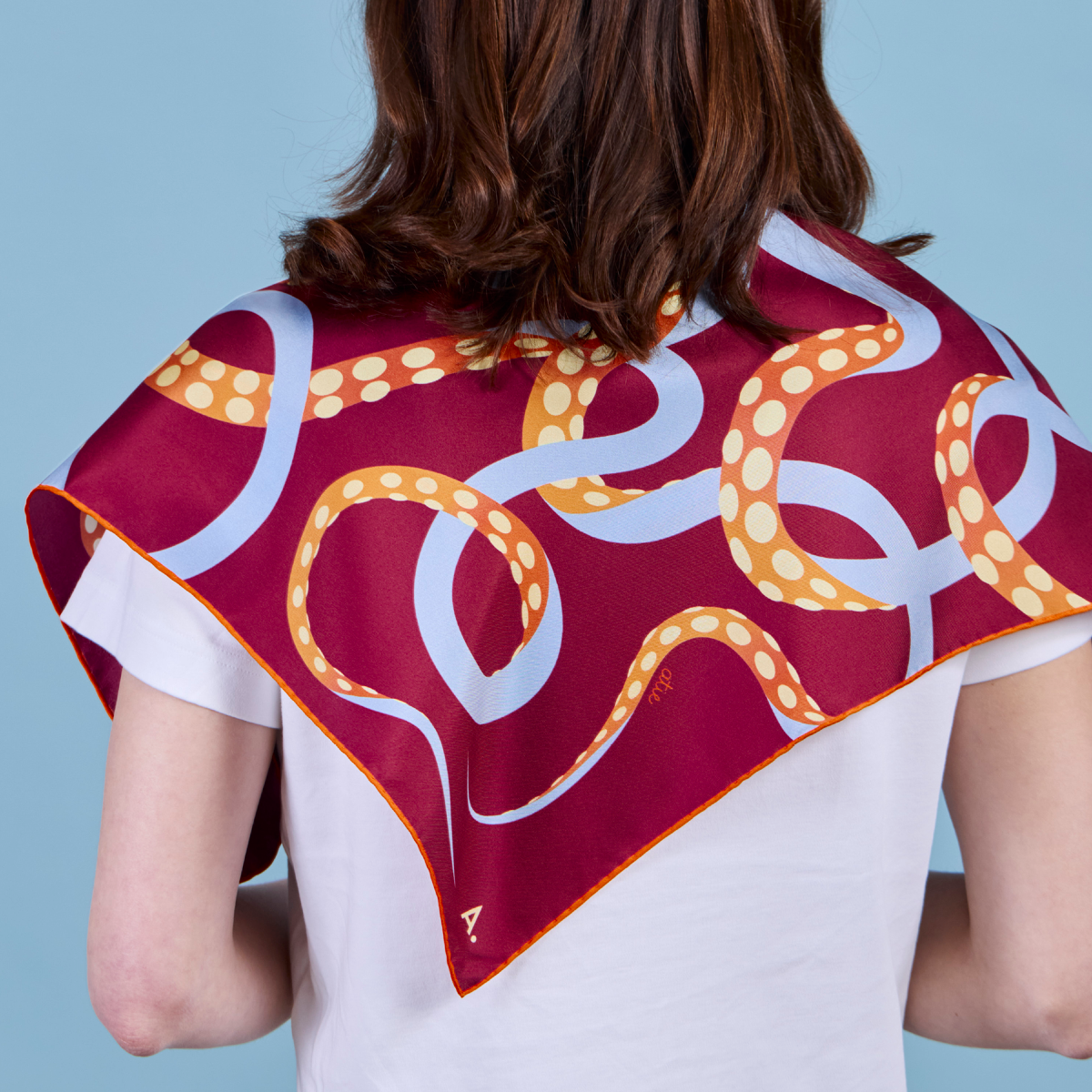 Seidentuch Oktopus ATIE X URSULA FUTURA