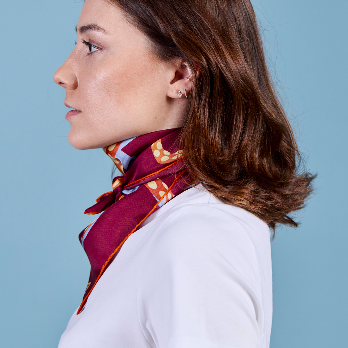 Seidentuch Oktopus ATIE X URSULA FUTURA