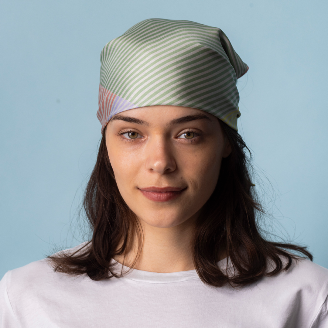 Seidentuch Pastel Stripes N°16