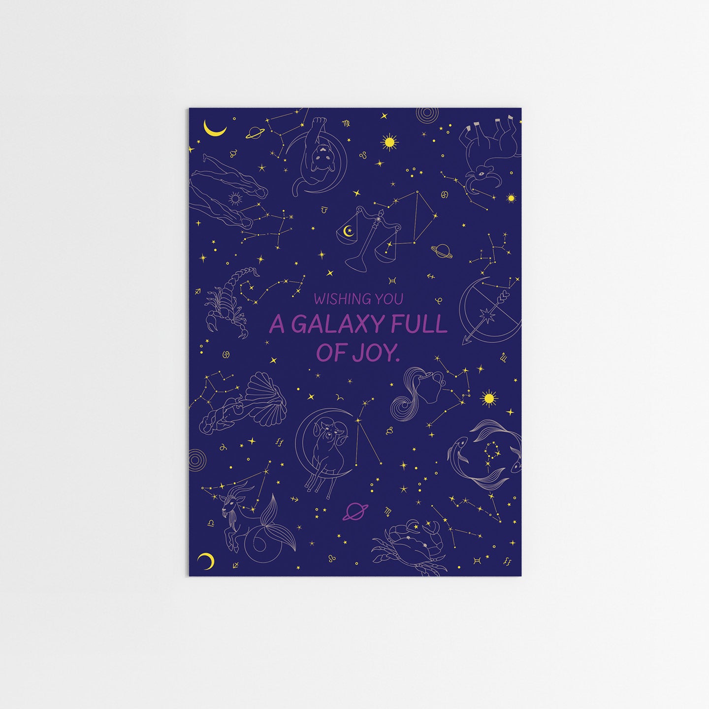 ASTRO CHRISTMAS CARD FALTKARTE