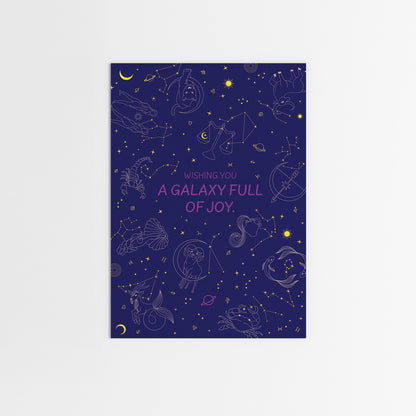 ASTRO CHRISTMAS CARD FALTKARTE