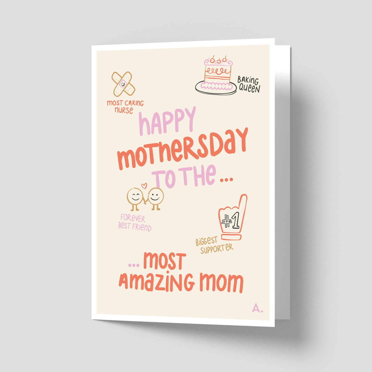 HAPPY MOTHER'S DAY FALTKARTE