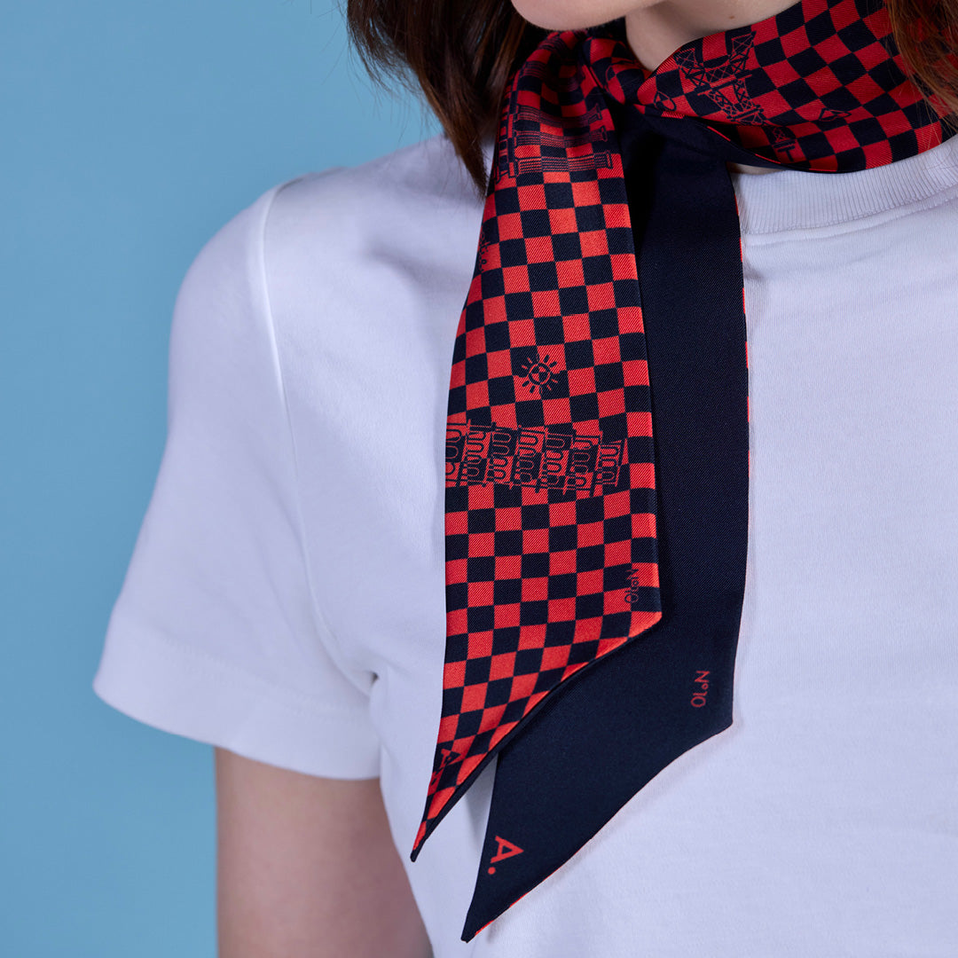 TWILLY N°10 – Rot/ Navy